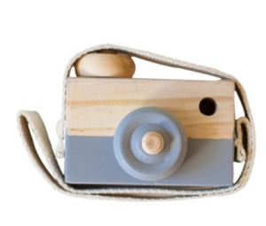 Amazon vend mignon appareil photo <span class=keywords><strong>en</strong></span> bois jouets pour bébés et enfants <span class=keywords><strong>en</strong></span> 2020 comme mode vêtements accessoires et jouets nature - Product Image 3