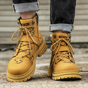 Botas de Hombre de Talla Grande, Cuero de Alta Calidad, Cómodas, Estilo Casual y Moderno, Disponibles en Stock, Personalización Disponible - Product Image 3