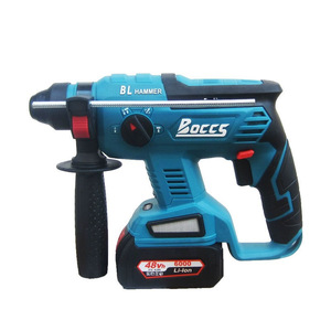 Boccs Hammer Drill 48V Li-Ion Battery <b>Powered</b> Professional Impact Drill Lightweight Electric <b>Tool</b> - Product Image 1