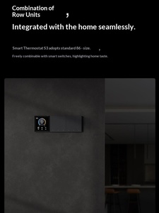Thermostat intelligent Greenmi S3, chauffage par le sol, climatiseur, contrôle par application, compatible <span class=keywords><strong>Homekit</strong></span> - Product Image 5
