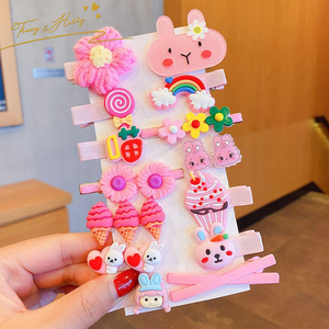 ट्रेसी और हेरी नए उत्पाद सस्ता 14 pcs/sets के साथ गुलाबी बालों की क्लिप - Product Image 6