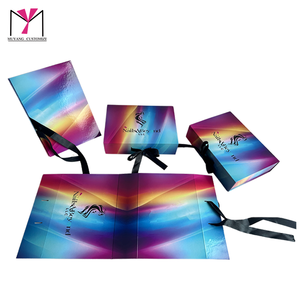 Custom logo Fancy Luxury Colorful Boutique <b>Gift</b> <b>Box</b> with Lining for Hair Wigs - Product Image 4