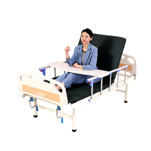 <span class=keywords><strong>Lit</strong></span> d'hôpital manuel à deux fonctions <span class=keywords><strong>de</strong></span> haute qualité, très vendu, <span class=keywords><strong>lit</strong></span> médical simple à 2 manivelles pour usage hospitalier - Product Image 2