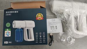 เครื่องพ่นฆ่าเชื้อแบบไร้สาย <span class=keywords><strong>K5</strong></span>-สีน้ำเงินนาโนแอลกอฮอล์<span class=keywords><strong>ปืน</strong></span>ฆ่าเชื้อโรคแบบคู่ฟังก์ชั่นการฉีดและฆ่าเชื้อ - Product Image 5