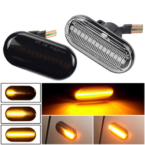 Clignotant latéral dynamique à LED pour Renault <span class=keywords><strong>Clio</strong></span> 1 2 KANGOO MEGANE ESPACE TWINGO MASTER Nissan Opel Smart FORTWO Nouveau 12V - Product Image 3