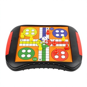 Juego de Mesa Multifuncional con Cajón Pequeño: Ajedrez, Damas, Damas Chinas, <span class=keywords><strong>Ludo</strong></span>, Juego de Estrategia Educativo para Niños y Adultos - Product Image 5