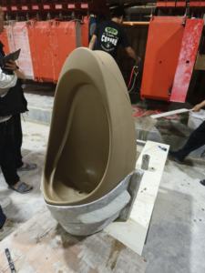 เครื่องผลิตสุขภัณฑ์เซรามิกแบบอัตโนมัติ สายการผลิตเซรามิกสุขภัณฑ์  แบบหล่อขึ้นรูปเซรามิกแรงดันสูงจากโรงงาน - Product Image 3