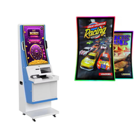Kiosque de paris sportifs à écran tactile, kiosque de paiement de casino avec acceptation de billets et de pièces, borne de libre-service