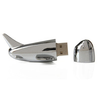 Personalisierter Metall-USB-Stick in Flugzeugform, Flugzeug-Design-Speicherstick für Fluggesellschaften, Werbegeschenke und Giveaways