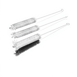 Stainless Steel <b>Cleaning</b> <b>Brush</b> <b>Straw</b> Test Tube Graduated Cylinder Beaker <b>Brush</b> Universal Lab <b>Cleaning</b> <b>Brush</b> - Product Image 5