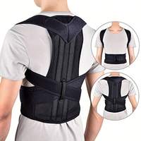 Attelle de soutien dorsale réglable et respirante pour l'épaule et le dos, idéale pour le fitness et l'usage quotidien