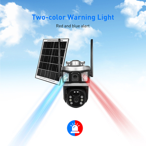 V380 RV17-4G уличная Wi-Fi камера видеонаблюдения 3MP + 3MP с двойным объективом ночного видения TF-карта облачные данные обнаружения движения PTZ HD CMOS - Product Image 5