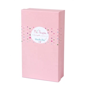 Linda rosa de impresión personalizado muñeca <span class=keywords><strong>Barbie</strong></span> mate caja de embalaje cajas de embalaje de papel para juguetes - Product Image 3