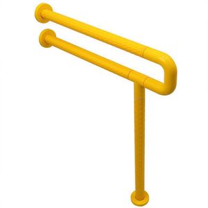 Barras de apoyo para baño, seguridad en el inodoro, soporte antideslizante para personas mayores y discapacitadas, mango antideslizante de acero inoxidable - Product Image 3