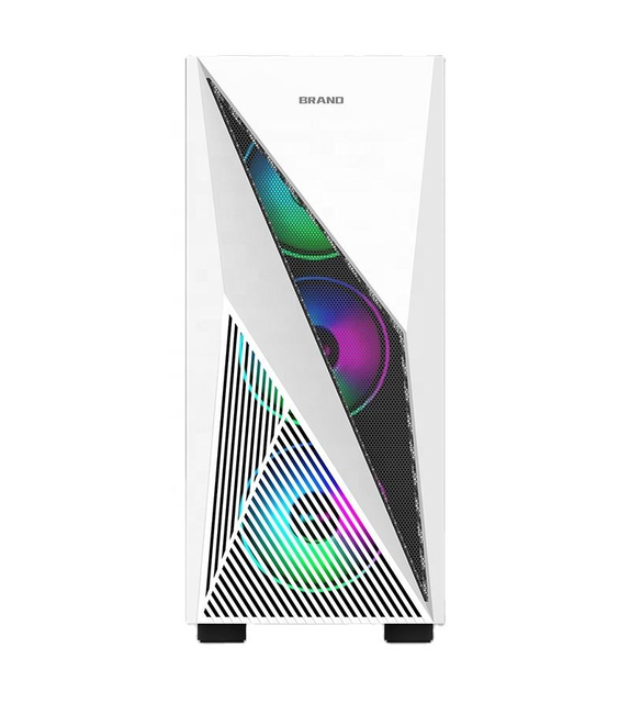 New Design White Color Gaming Cabinet Cpu Pc case Supporting ATX Motherboard Pc Computer case