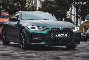 <span class=keywords><strong>Film</strong></span> de changement de couleur PET extensible de haute qualité autocollants d'emballage en vinyle mat <span class=keywords><strong>Film</strong></span> d'emballage de voiture vert venin - Product Image 4