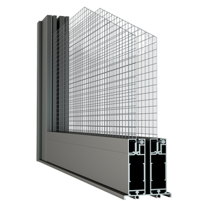 Reliable Astral Ultra 128 Series Diamond Mesh Three-Track Sliding <b>Screen</b> <b>Door</b> 304 Stainless Steel for Large Openings - Product Image 5