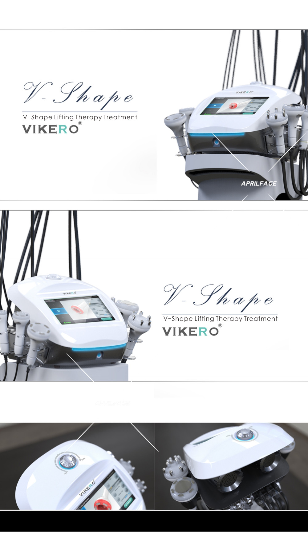 2021 Hot sale products Korea VIKERO  40k ultrasonic cavitation / weight loss machine/rf cellulite removal