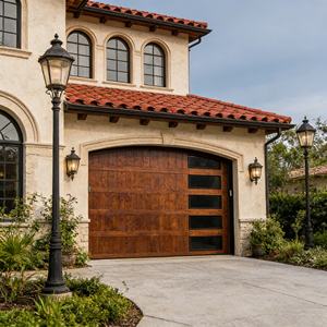 Portes de garage sectionnelles automatiques industrielles de haute qualité 2026, étanches, en fibre de verre, à levage élevé - Product Image 4