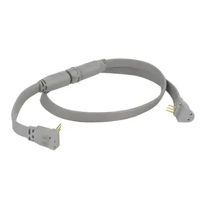 Mini conector tipo macho elétrico para fêmea, 4 pinos, conector à prova d' água ip67