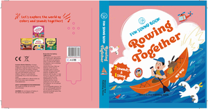 Stock Design Fun Sound English 5 Book Set Touch Feel Collection Prairie Farm Birthday Magic Rowing Interactive Board Book - Product Image 2