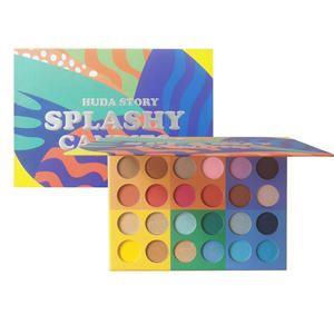 Nueva Paleta de Sombras de Ojos Profesional 2026 de 24 Colores Brillantes con Etiqueta Privada para Mujer - Product Image 1