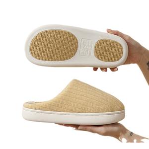 Nouvelle tendance : Pantoufles TPR pour hommes et femmes, pantoufles en peluche, pantoufles d'intérieur, pantoufles de chambre à coucher à prix avantageux - Product Image 5