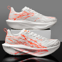 Chaussures de course unisexe pour étudiants, sélection rigoureuse, avec plaque de carbone, technologie à l'azote, empeigne en maille, semelle intermédiaire en EVA, semelle extérieure, Sports 6