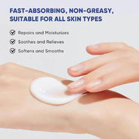 Crème à l'urée de marque privée à 40% pour les pieds Crème pour les pieds à résistance maximale et hydratation pour les talons et les pieds craquelés secs