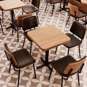 ชุดโต๊ะและเก้าอี้โซฟาหวายสไตล์โมเดิร์นทำจากไม้เนื้อแข็ง สำหรับโรงแรม บ้าน บาร์ อพาร์ตเมนต์ ร้านอาหาร - Product Image 1