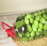Bocaux en verre épais haut de gamme avec poignées pour la conservation des spiritueux, bouteilles à vin spéciales, récipients scellés, personnalisables