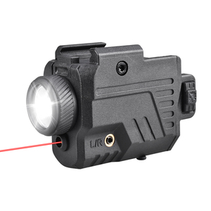 Torcia Tattica LED Combo con Raggio Blu, Rosso e Verde, Batteria Ricaricabile USB, 800 Lumen, Distanza del Fascio 160m - Product Image 2