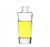 Bouteilles de diffuseur d'arômes cylindriques vides de 50 ml/100 ml, vente en gros personnalisée directe d'usine |   Verre Super Flint scellé avec un bouchon en liège