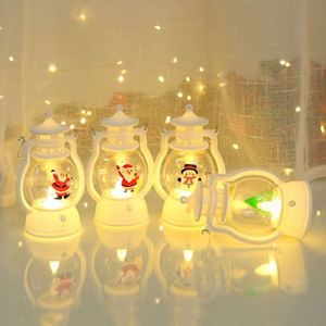 Ornements de Noël, lanterne LED, Père Noël, décorations imperméables à piles, décorations changeantes de couleur pour la maison, cadeau du Nouvel An - Product Image 3