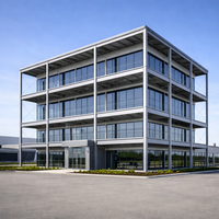 Taller Prefabricado de Diseño Personalizado, Estructura de Acero, Edificio Metálico, Almacén Prefabricado para Proyectos Industriales