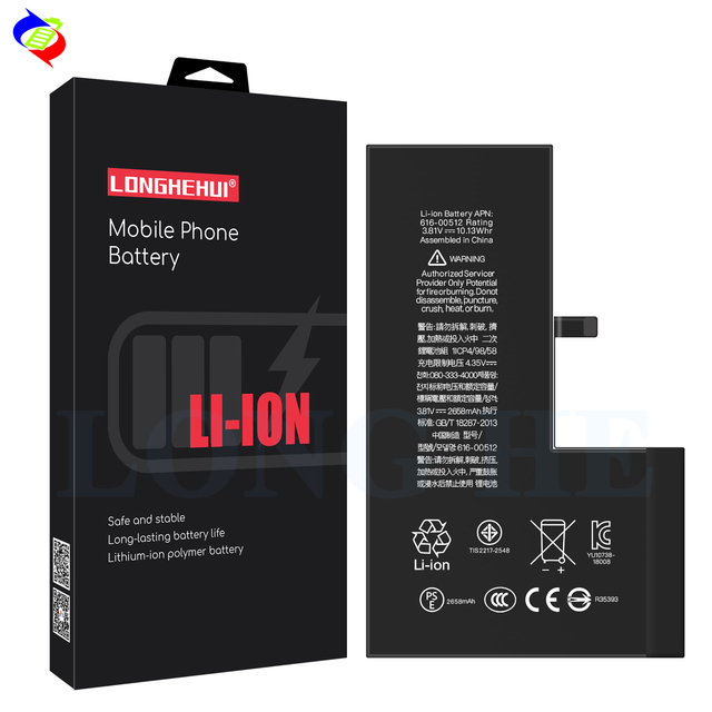 High Capacity Battery Replacement for iPhone Xs Factory Prices Direct Selling OEM Battery for Smartphone XS