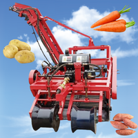 Motoculteur de pommes de terre doux à bas prix motoculteur équipement de récolte de carottes machine