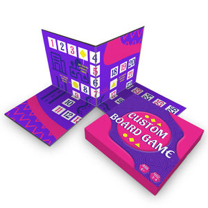 El fabricante ofrece juegos de cartón personalizados impresos a precios competitivos, aptos para uso de adultos, niños y familias. - Product Image 3