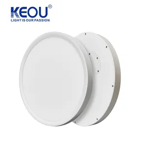 KEOU Rohs CB 3CCT Adjustable flush mount 24W outdoor ceiling light