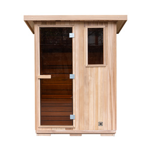 <span class=keywords><strong>Sauna</strong></span> Tradicional de Madera de Cedro Rojo de Estilo Moderno para Exteriores, <span class=keywords><strong>Sauna</strong></span> de Madera para 1 Persona - Product Image 2