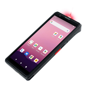 Android 12 công nghiệp cầm tay PDA với Máy quét mã vạch 4 Gam Wi-Fi cho Bluetooth RFID thông minh Rugged 13.56MHz NFC trong kho - Product Image 1