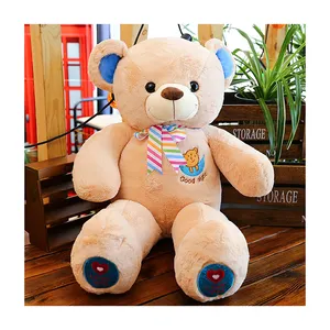 Nhà cung cấp Trung Quốc bán buôn mềm Thú nhồi bông Đồ chơi kết cấu lớn khổng lồ gấu búp bê kích thước lớn Gấu bông đồ chơi