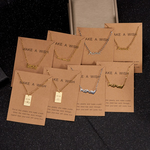 <span class=keywords><strong>Collana</strong></span> moda moda moda giorno <span class=keywords><strong>della</strong></span> <span class=keywords><strong>mamma</strong></span> <span class=keywords><strong>mamma</strong></span> <span class=keywords><strong>mamma</strong></span> <span class=keywords><strong>mamma</strong></span> <span class=keywords><strong>collana</strong></span> ciondolo iniziale per le donne - Product Image 2