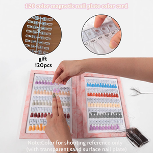 Libro de Muestras de Esmalte de Uñas con Hojas Sueltas y Logotipo Personalizado, Libro de Almacenamiento de Muestras de Esmalte de Uñas para Uñas Postizas - Product Image 4