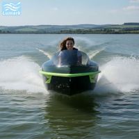 Petit bateau à réaction portable Lumark de Chine pour lac et mer, personnalisable