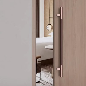 Manija de <span class=keywords><strong>puerta</strong></span> principal de acero inoxidable multicolor tradicional, de venta directa de fábrica, herrajes de alta resistencia para puertas de vidrio, madera y bar. - Product Image 1