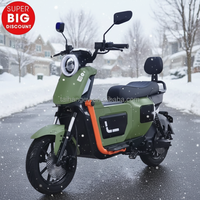 Moto électrique haute performance pour adultes, sans balais, avec cadre en acier, batterie au lithium 48V-72V, pour longues distances