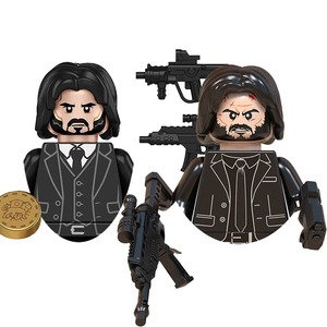 X0335 Phim Hoạt Hình Nhựa Xây Dựng Khối DIY Xây Dựng Đồ Chơi Và Mini Hành Động Con Số Món Quà Sinh Nhật Cho Trẻ Em - Product Image 4