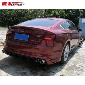 Adecuado para 2016-2018 Audi <span class=keywords><strong>A5</strong></span> B9 parachoques delantero frente pala labio trasero material de fibra de carbono sobre estilo - Product Image 4