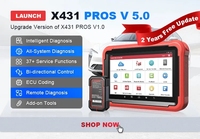 Herramienta de Diagnóstico Launch X-431 PROS V5.0 2025, Escáner, Programación de ECU, Código